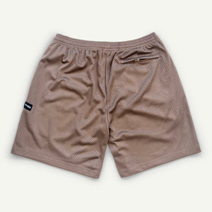 Lined Mesh Short – Cocoa