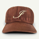 Load image into Gallery viewer, Embroidered Hat – Sun Faded Brown / Cream
