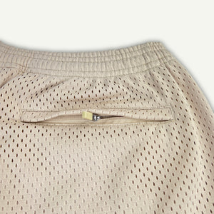 Lined Mesh Short – Champagne