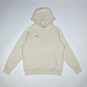 Heavyweight Core Logo Hoodie – Cream