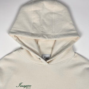 Heavyweight Core Logo Hoodie – Cream