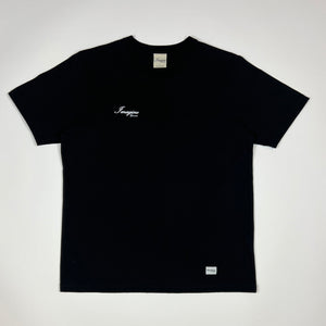 Earth Logo Graphic Tee – Black