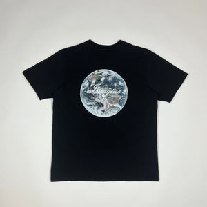 Earth Logo Graphic Tee – Black