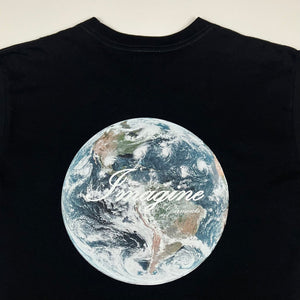 Earth Logo Graphic Tee – Black