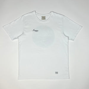 Earth Logo Graphic Tee – White