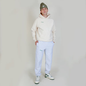 Heavyweight Core Logo Hoodie – Cream