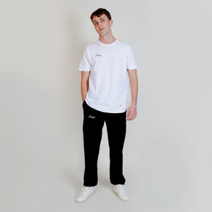 Earth Logo Graphic Tee – White